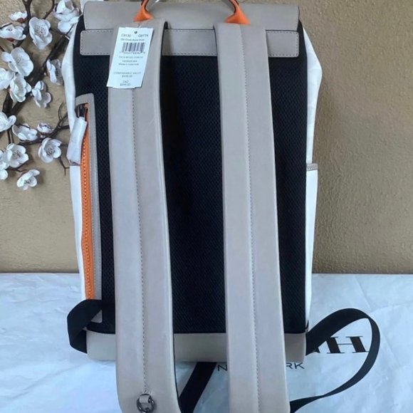 coach Track Backpack In Colorblock Signature Canvas With Coach C8130 - Picture 4 of 9